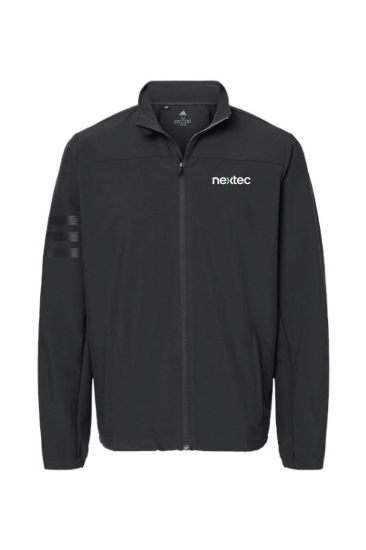 Picture of ADIDAS Mens Wind Resistant Full-Zip Jacket